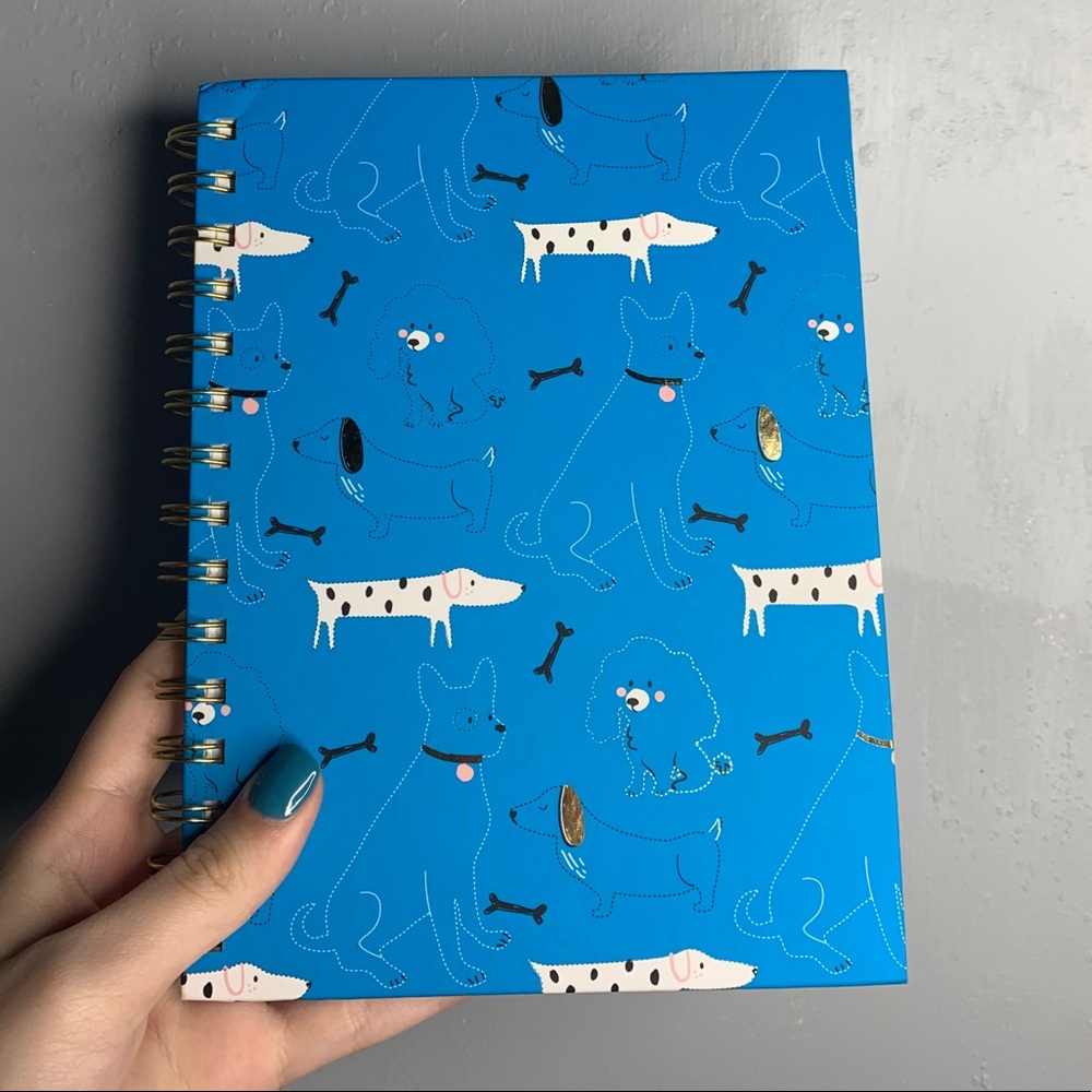 Hardcover Dog Cartoon notebook